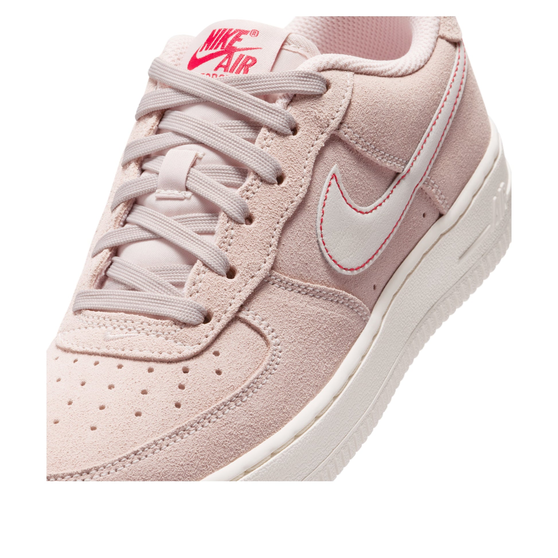 (GS) Nike Air Force 1 LV8 'Mud Red Sail White' IB5688-600