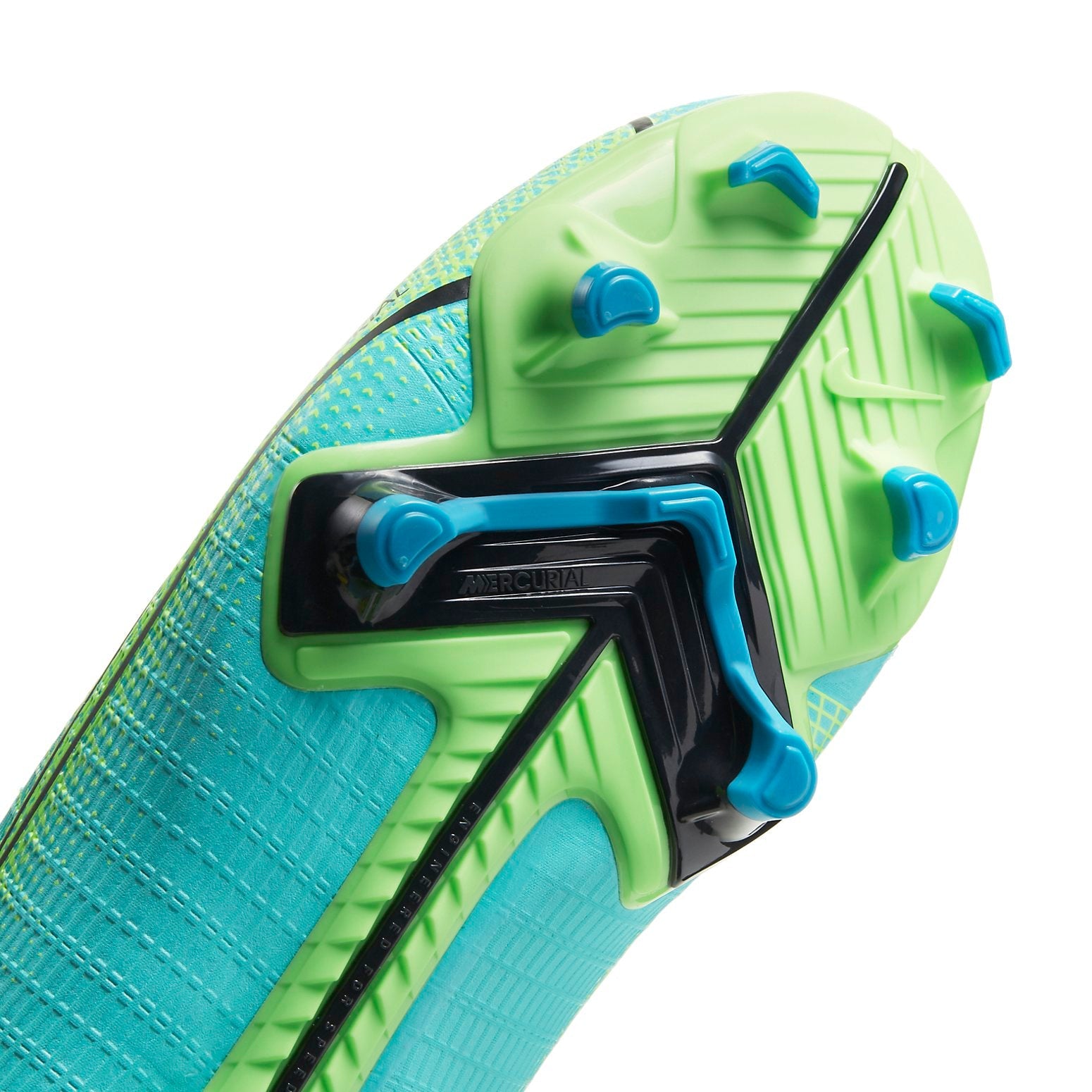 (GS) Nike Mercurial Vapor 14 Academy FG MG 'Dynamic Turquoise Lime Glow' CV0811-403