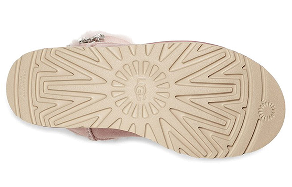 (WMNS) UGG Karlie Brooch 'Pale Pink' 1110430-PCRY