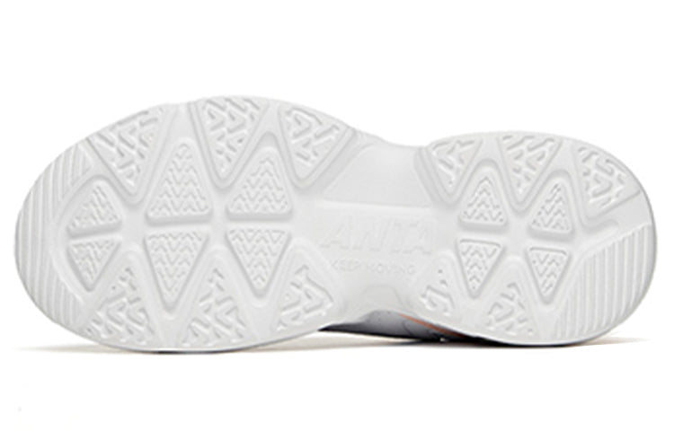 (WMNS) ANTA Life Series Sneakers 'White Pink Grey' 922118823-1