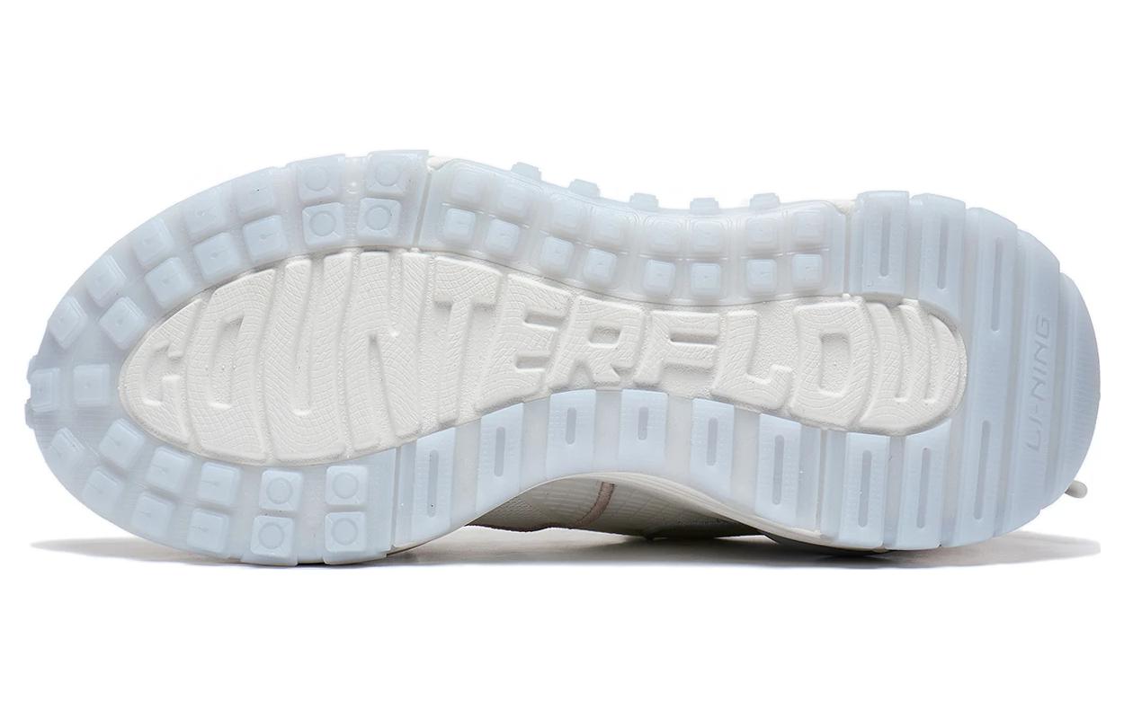 (WMNS) Li-Ning Counterflow Startrails 'White Light Blue' AGLT074-1
