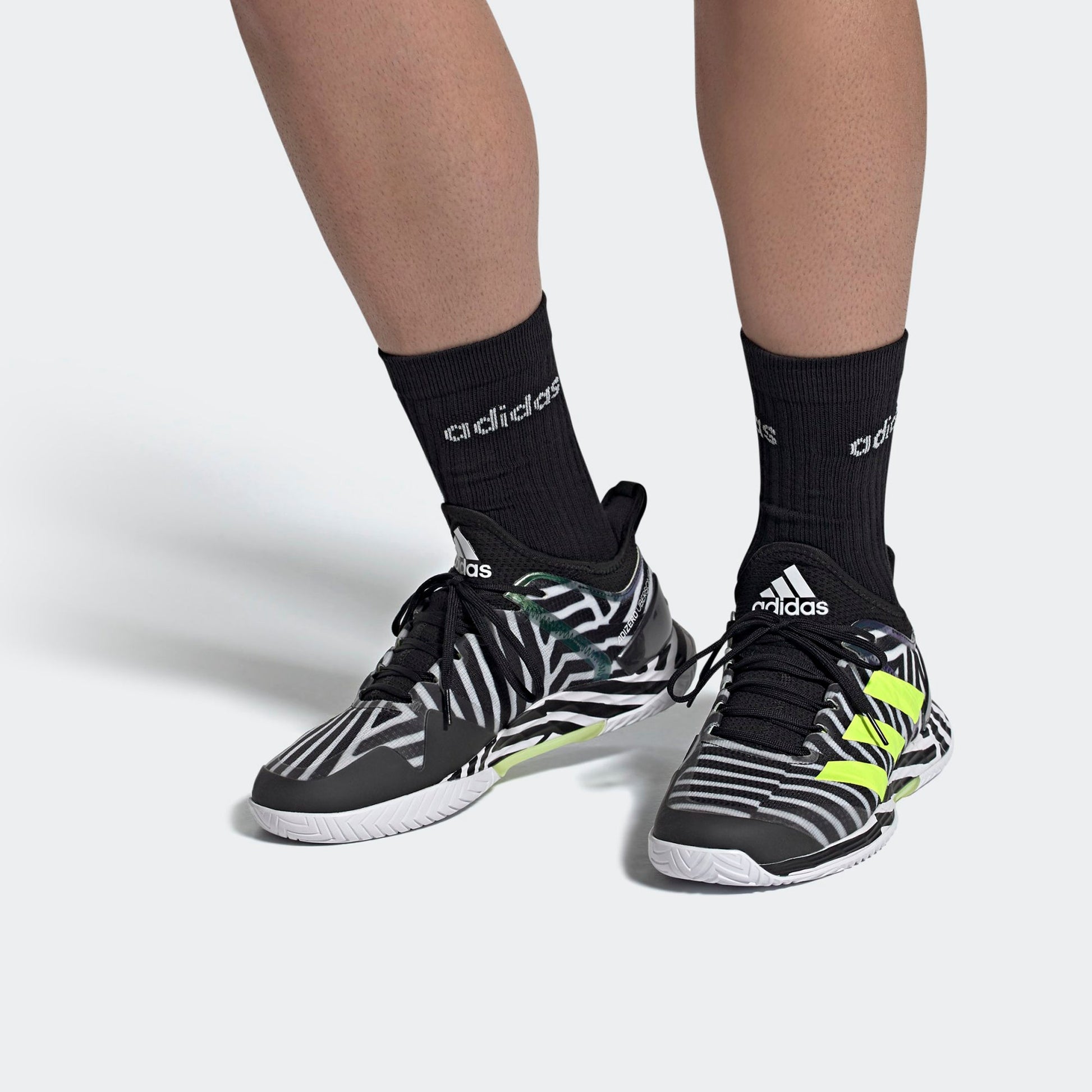 adidas Adizero Ubersonic 4 'Black Solar Yellow' G55454