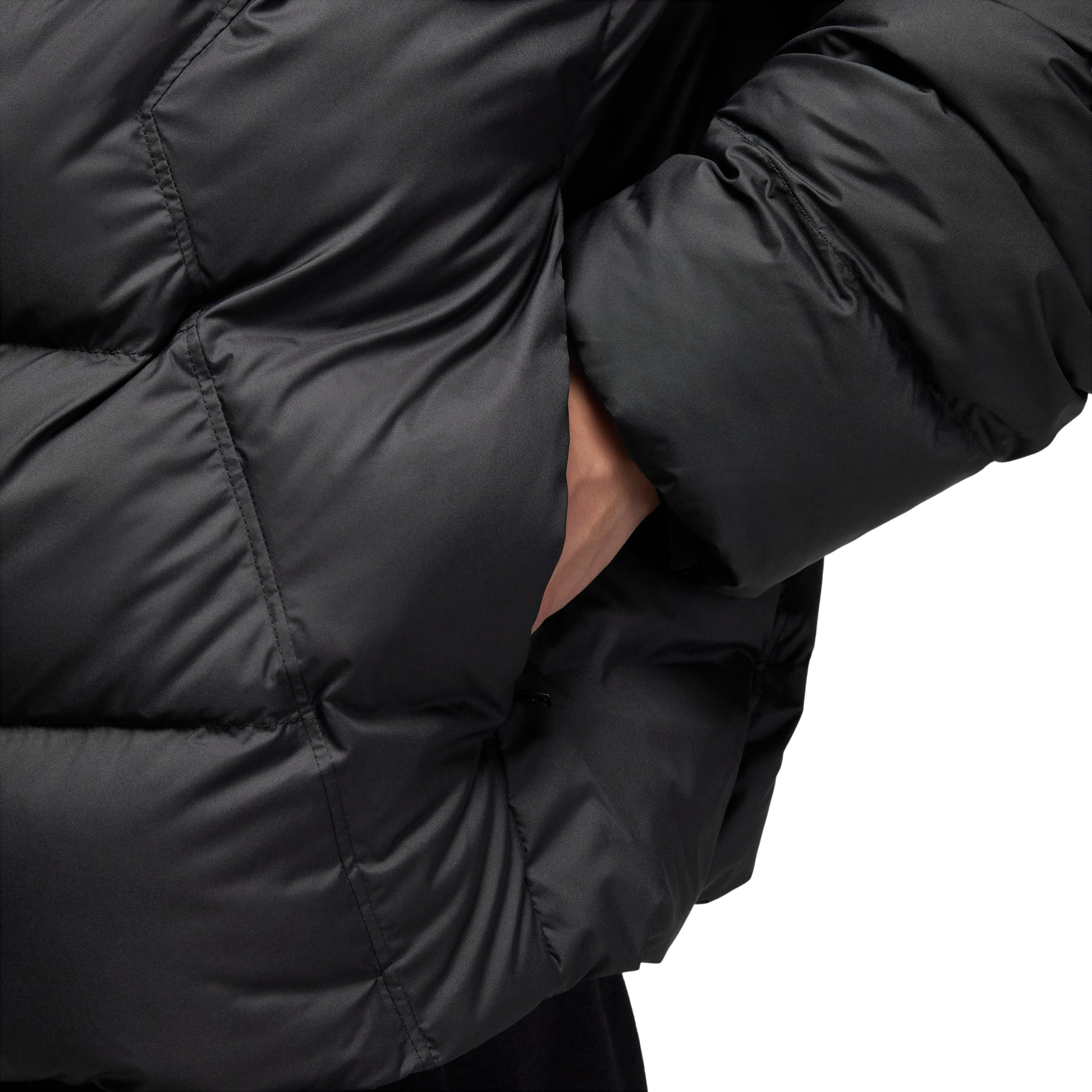 Air Jordan Brooklyn Therma-FIT Loose-Fit Puffer Jacket 'Black' HV0532-010