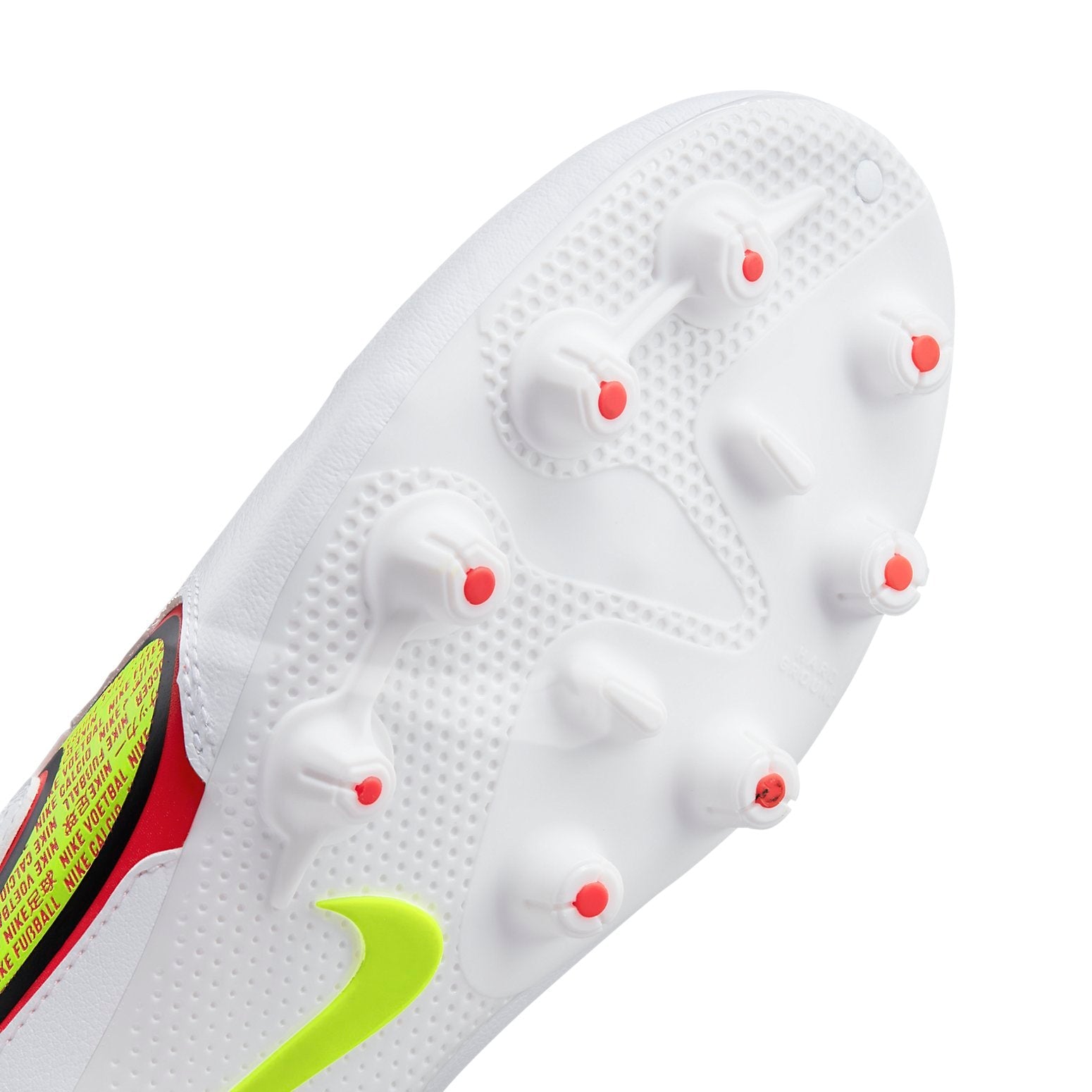 Nike Tiempo Legend 9 Academy HG 'White Yellow Red' DB0626-176
