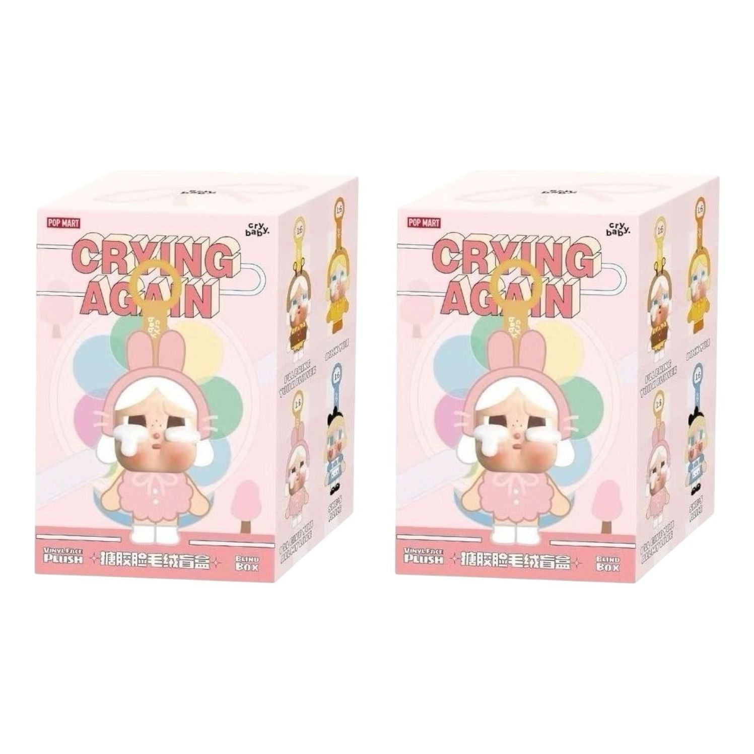 Pop Mart CryBaby Crying Again Pendant Sealed Case (2 Blind Boxes) PPMT-2411-0017-762620420