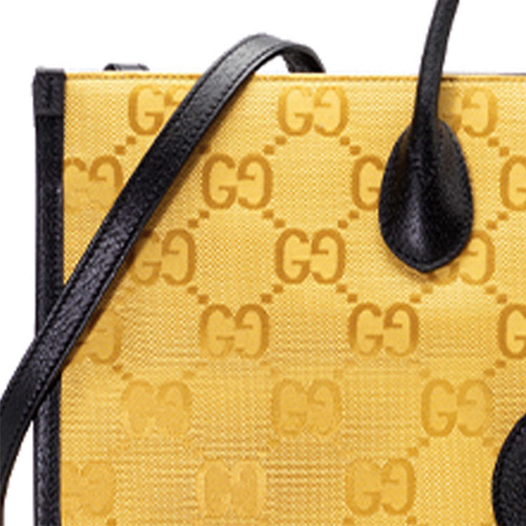 Gucci Off The Grid OTG Environmental Friendly Series Logo Large Capacity Unisex / Yellow / Black 630353-H9HAN-7673
