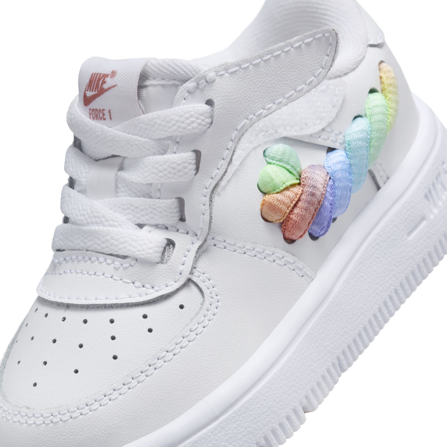 (PS) Nike Force 1 Low LV8 EasyOn 'White Multiple colors' FN4891-100