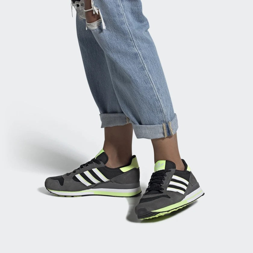 (WMNS) adidas originals Zx 500 'Black Green White' FW2815