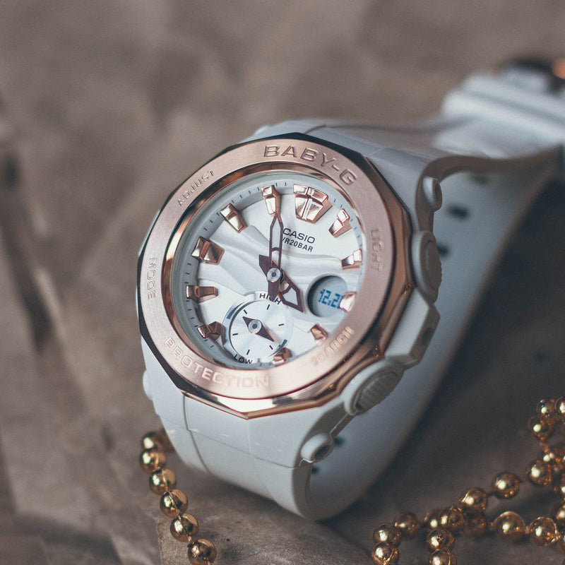CASIO Baby-G 'White Gold' BGA-220G-7A