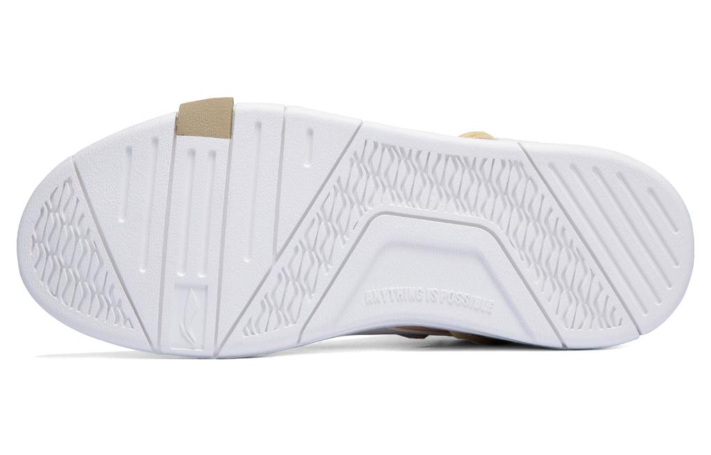 (WMNS) Li-Ning Superwave Mid PRM 'White Taupe Pink' AGCS152-1