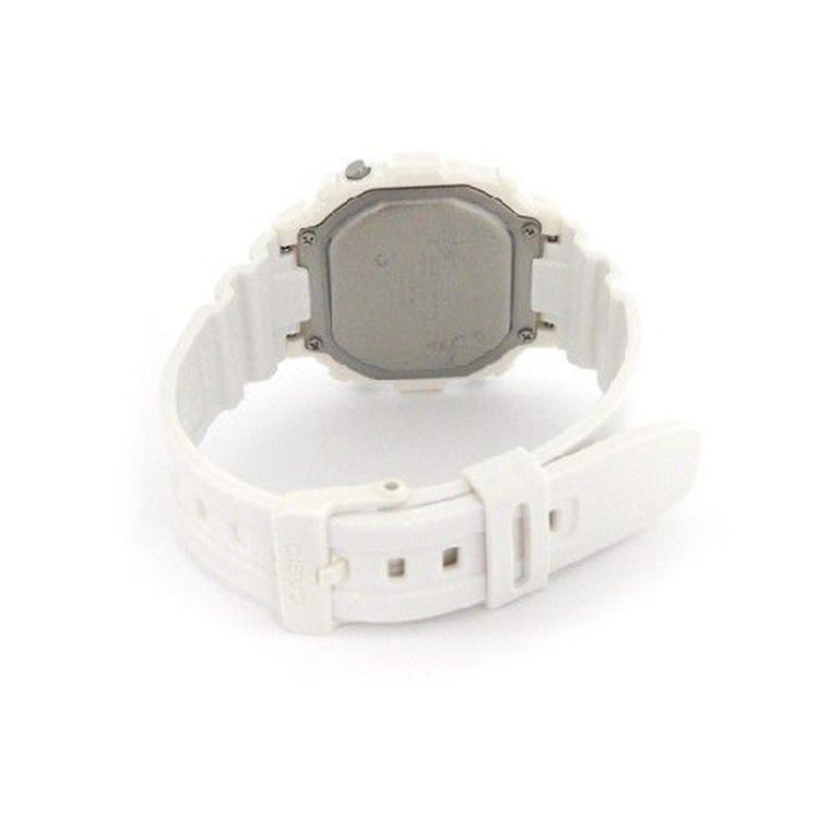 Casio Retro Stylish Digital Cube Watch 'Black White' W-215H-1AJH&-F-108WHC-7ACF
