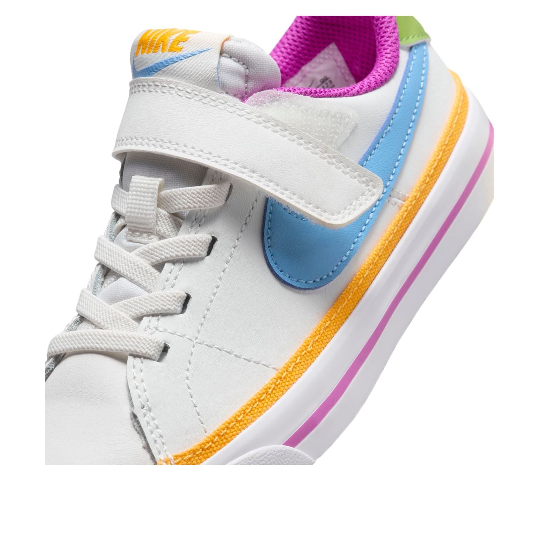 (PS) Nike Court Legacy Lift 'White Multi-Color' DA5381-123