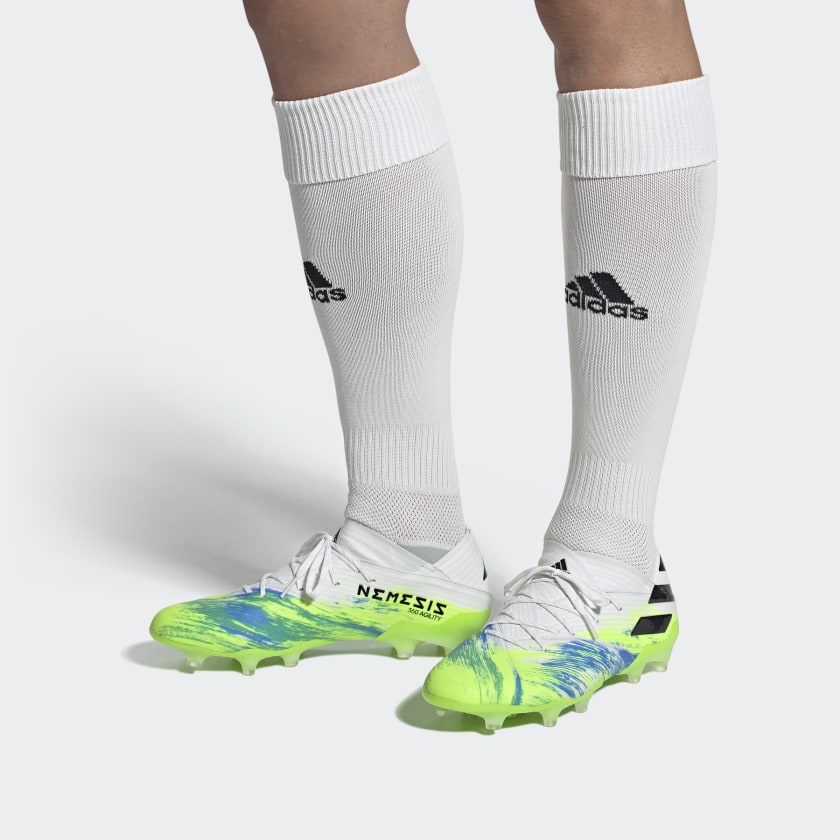 adidas Nemeziz 19.1 FG 'Tension Tape Signal Green' EG7325