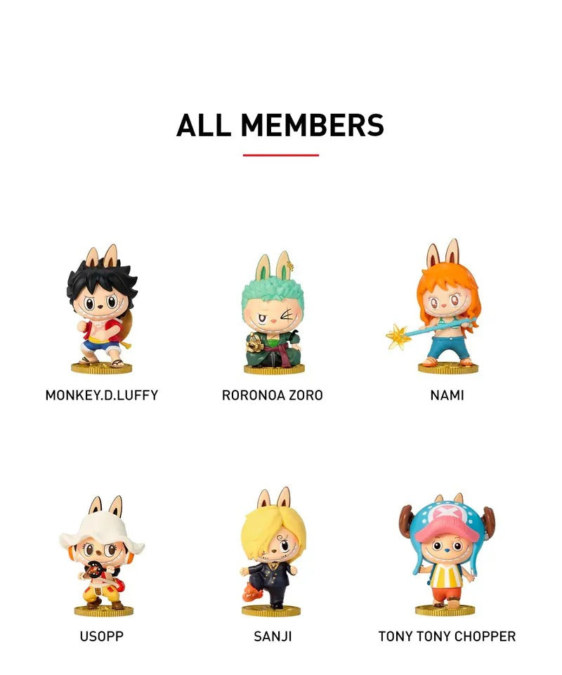 Pop Mart One Piece The Monsters Labubu Sealed Case (12 Blind Boxes)  PPMT-2502-0023-806438621