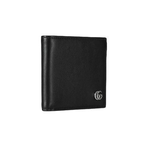 Gucci 26 GG Marmont Bi-Fold Wallet 'Black' 835047-AAE07-1000