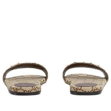 (WMNS) Gucci 26 Slide with Horsebit 'Beige Brown' 835828-FAB10-2543
