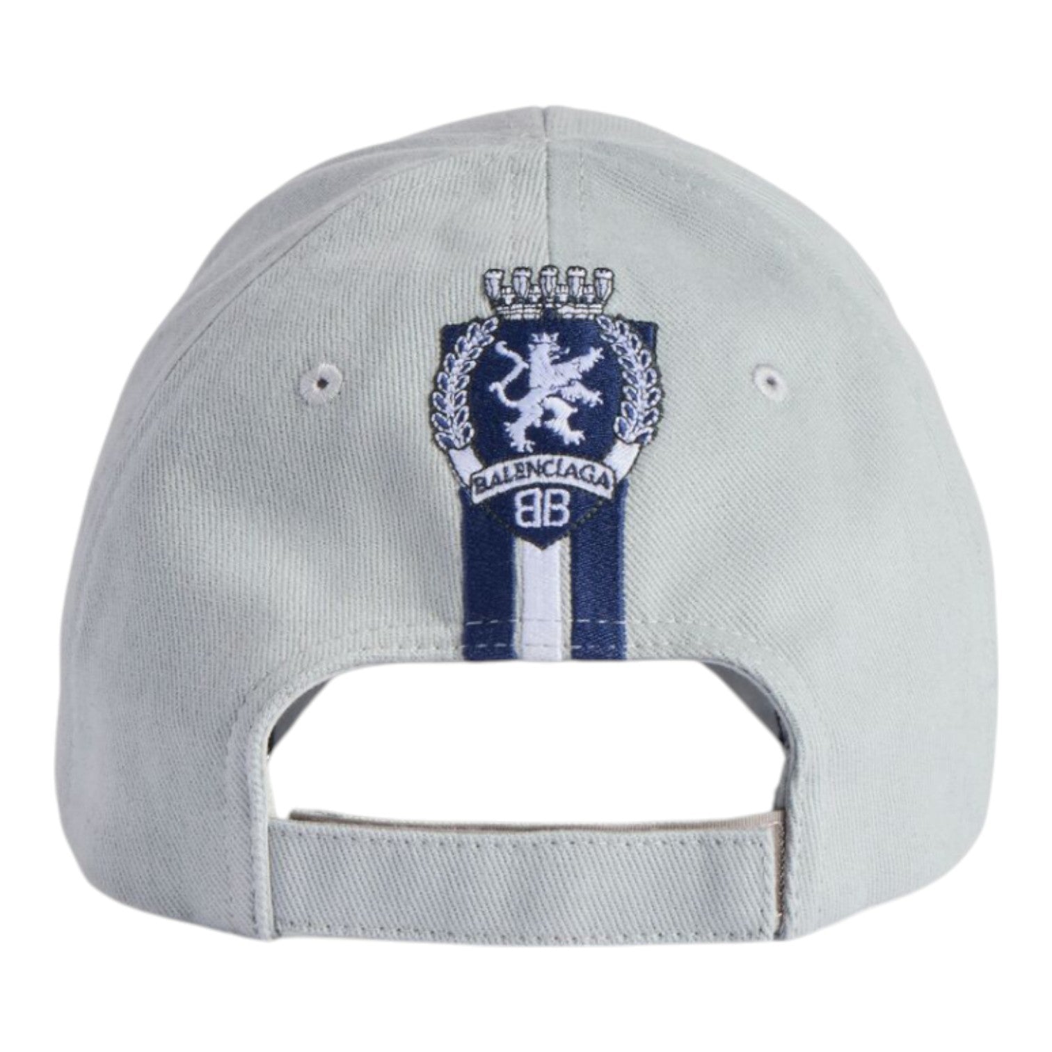 Balenciaga 3B Football Cap 'Light Grey Blue' 857722410B21242