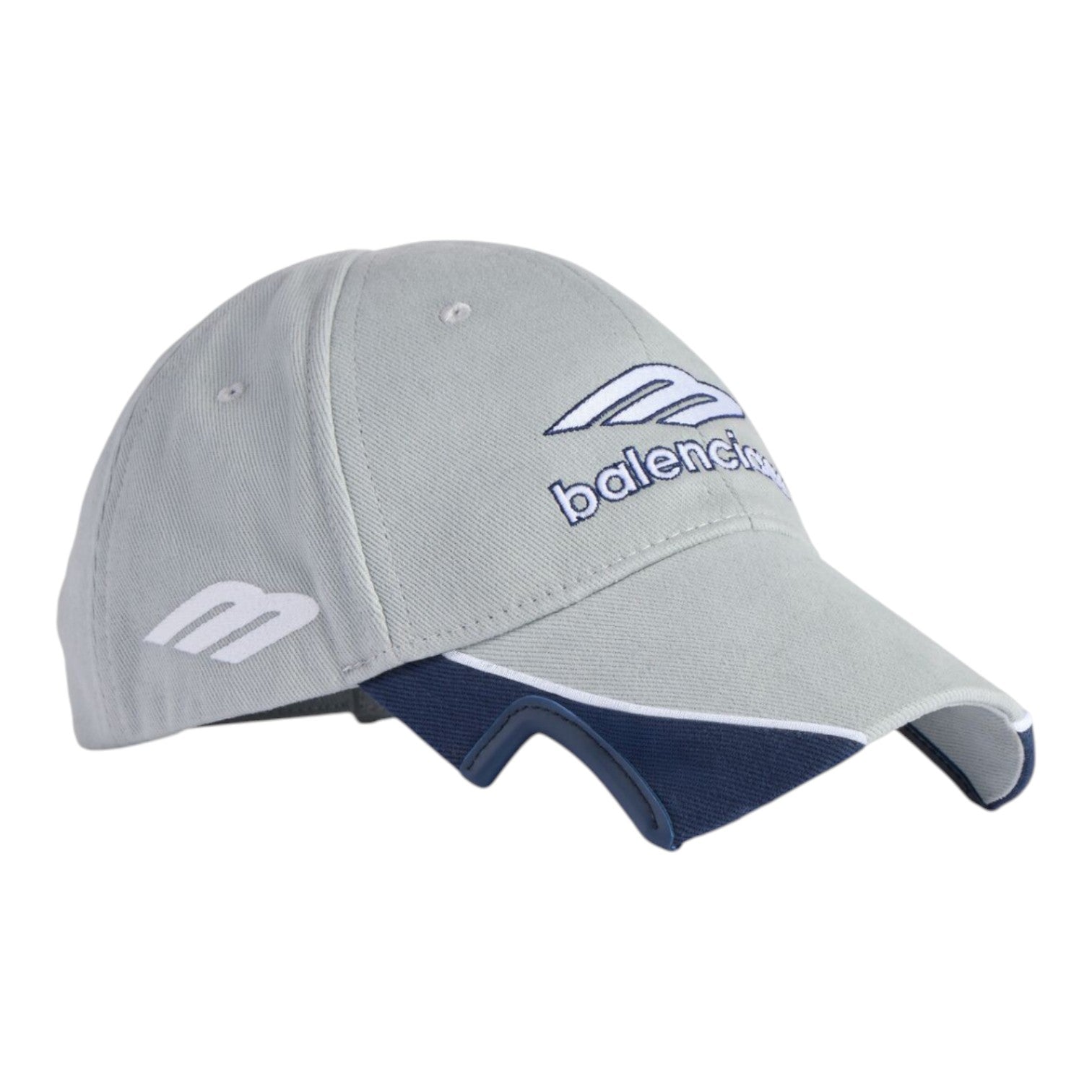 Balenciaga 3B Football Cap 'Light Grey Blue' 857722410B21242