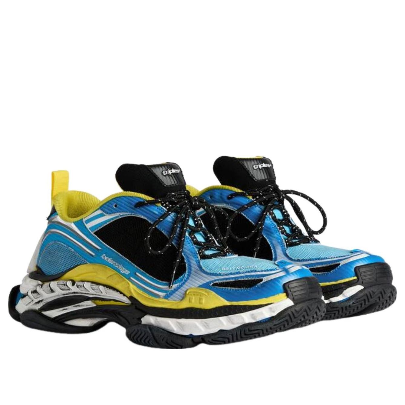 Balenciaga Triple S.2 'Blue White Yellow' 865849WTRS24497
