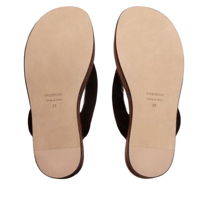(WMNS) Balenciaga 26 Gaeta Thong 'Moka' 869909WCDQ02647
