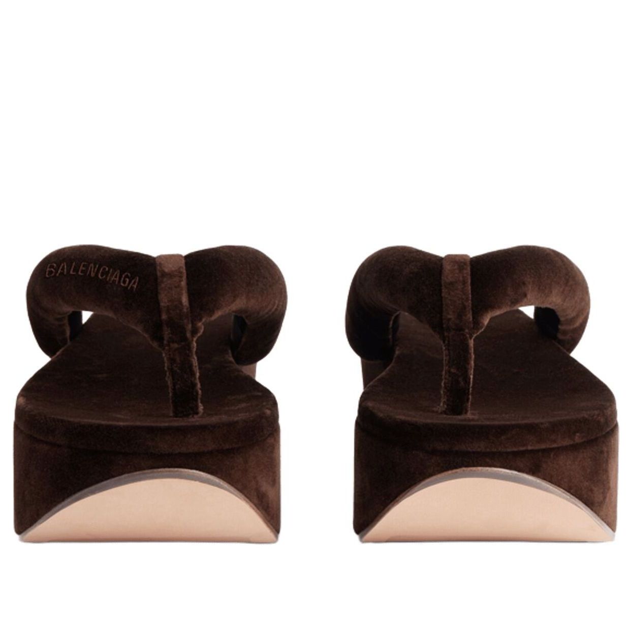 (WMNS) Balenciaga 26 Gaeta Thong 'Moka' 869909WCDQ02647