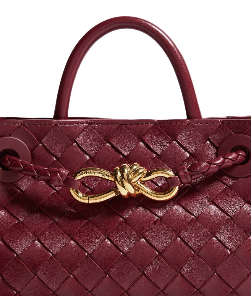 (WMNS) Bottega Veneta Mini Andiamo 'Lava red' 874957VCPP16551
