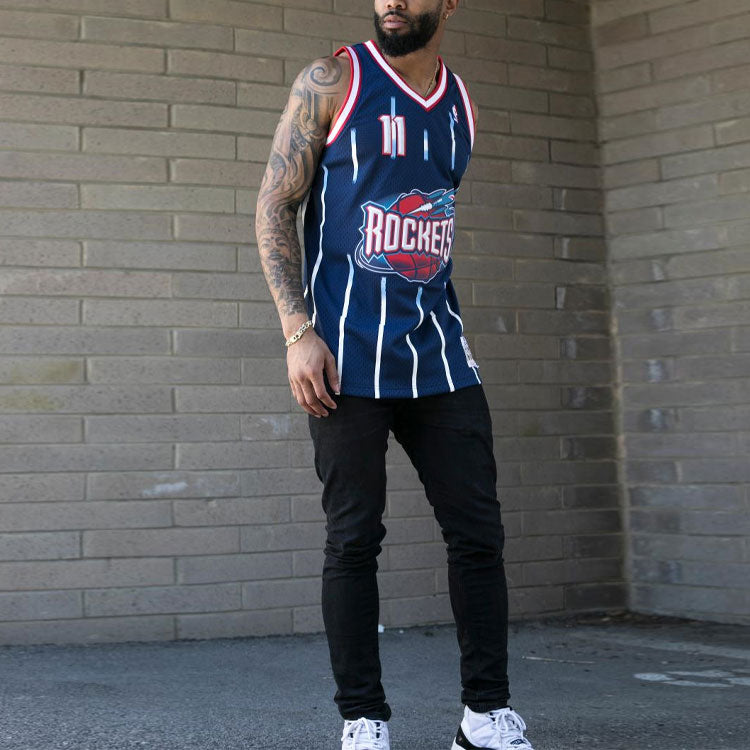 Mitchell & Ness NBA Swingman Jersey 'Houston Rockets - Yao Ming 2002/03' SMJYGS18174-HRONAVY02YMI