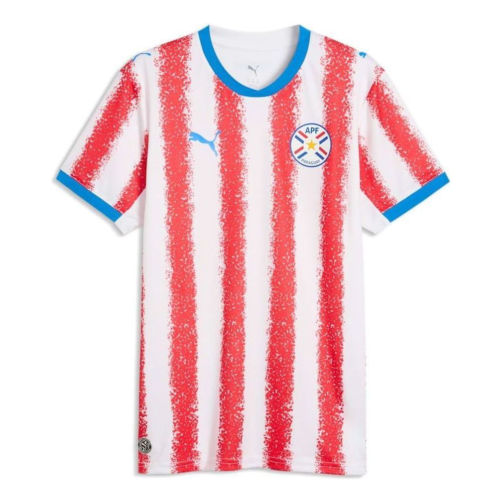 PUMA Paraguay 2026 Home Jersey 'PUMA White For All Time Red' 697015-01