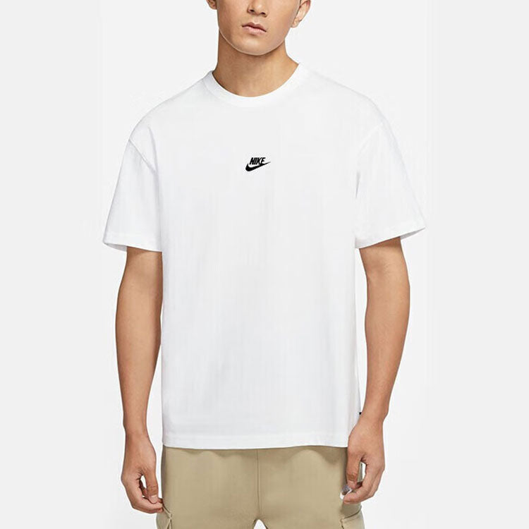 Nike Sportswear Premium EssentialsT 'Embroidered White Black' DO7393-100