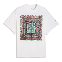 PUMA Melo World T-Shirt 'PUMA White' 634606-01