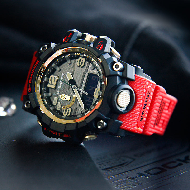 CASIO G-Shock Mudmaster 'Red' GWG-1000GB-4APRD