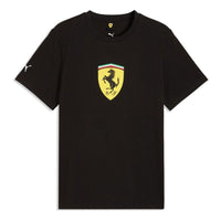 PUMA x Scuderia Ferrari Colored Shield T-Shirt 'PUMA Black' 635310-01