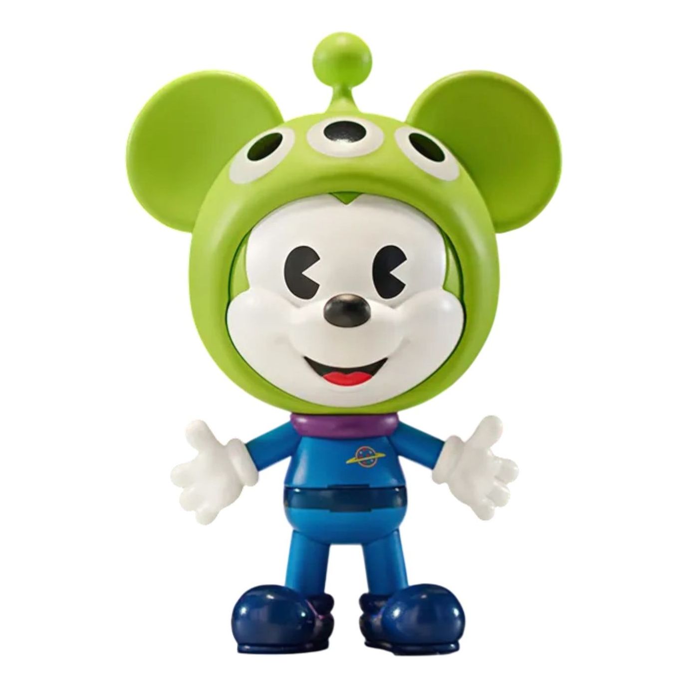 Pop Mart Disney Mickey Remixed Mickey Meets Pixar Series Figures 'Alien Mickey Mouse' PPMT-2510-0032-985858227