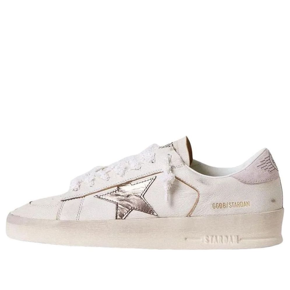 (WMNS) Golden Goose Stardan 'White Metallic Silver' GWF00128-F007276-82942