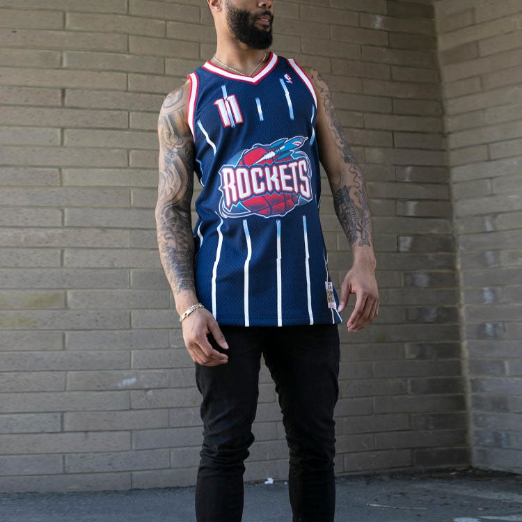 Mitchell & Ness NBA Swingman Jersey 'Houston Rockets - Yao Ming 2002/03' SMJYGS18174-HRONAVY02YMI