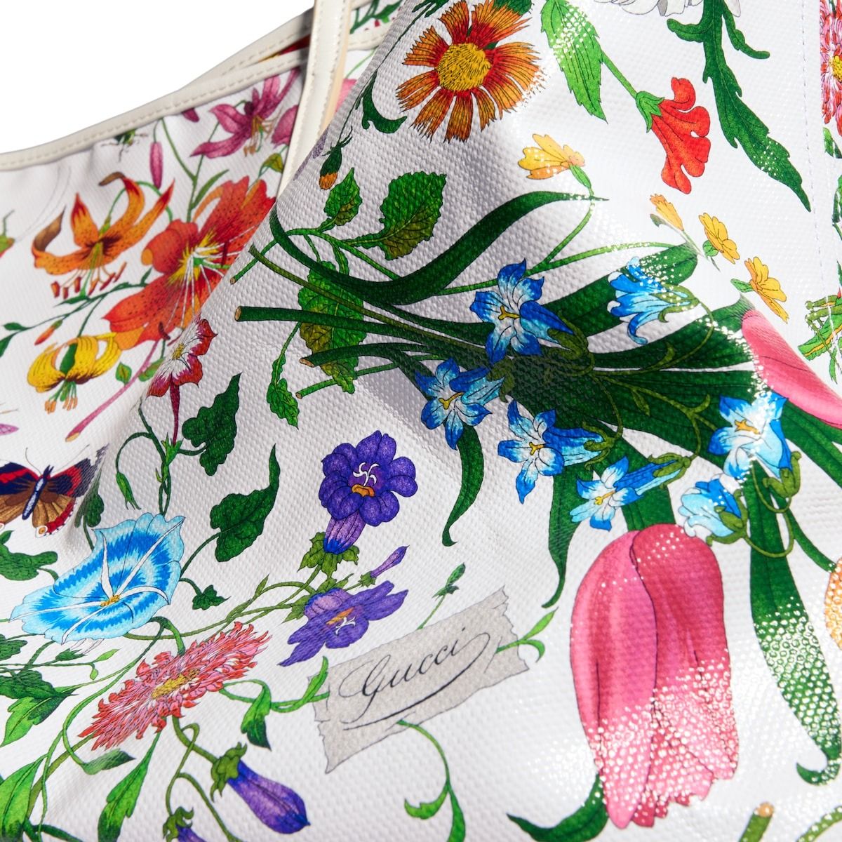 (WMNS) Gucci Tribeca Large Tote Bag 'White Multicolor' A0034D-FAF8S-9045