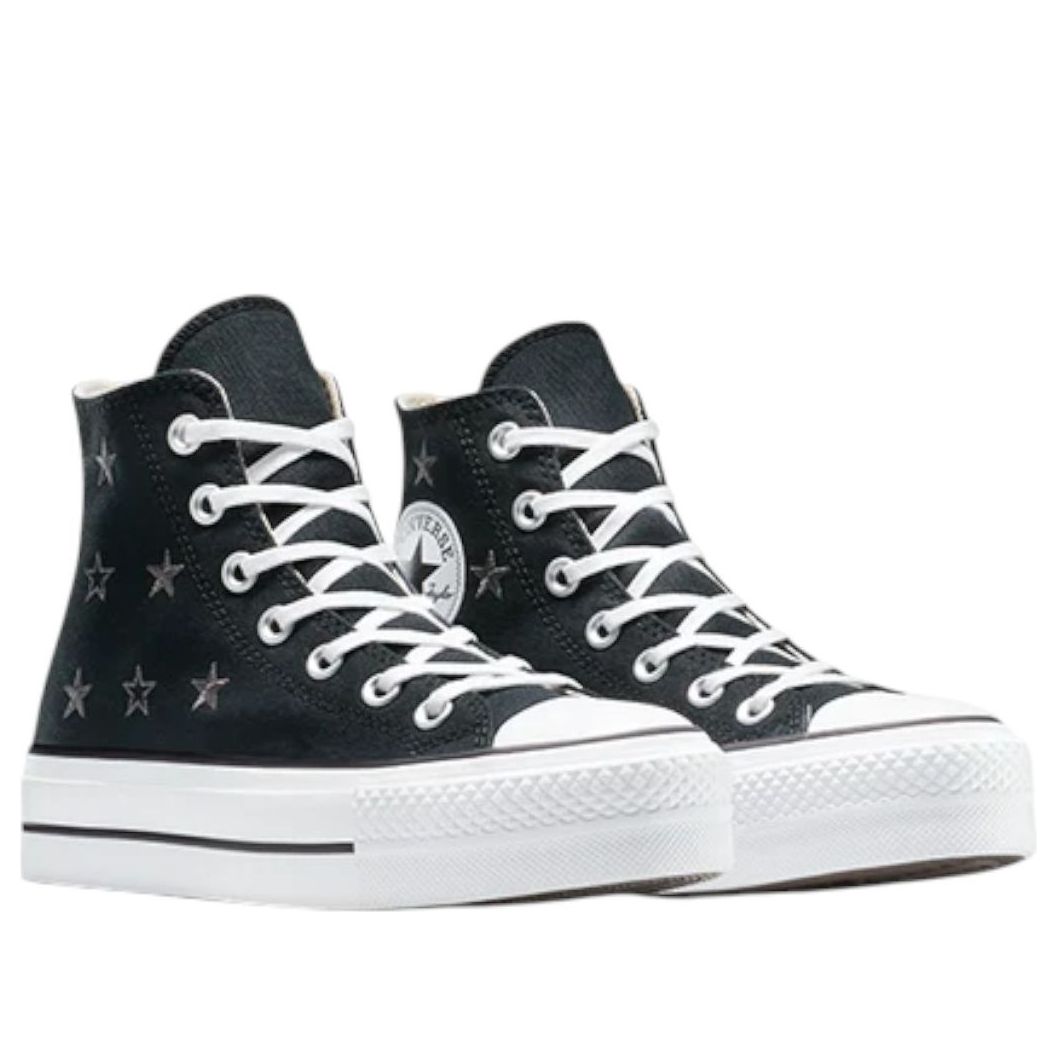 (WMNS)	Converse Chuck Taylor All Star Lift Platform Celestial 'Black Natural Ivory' A15537C