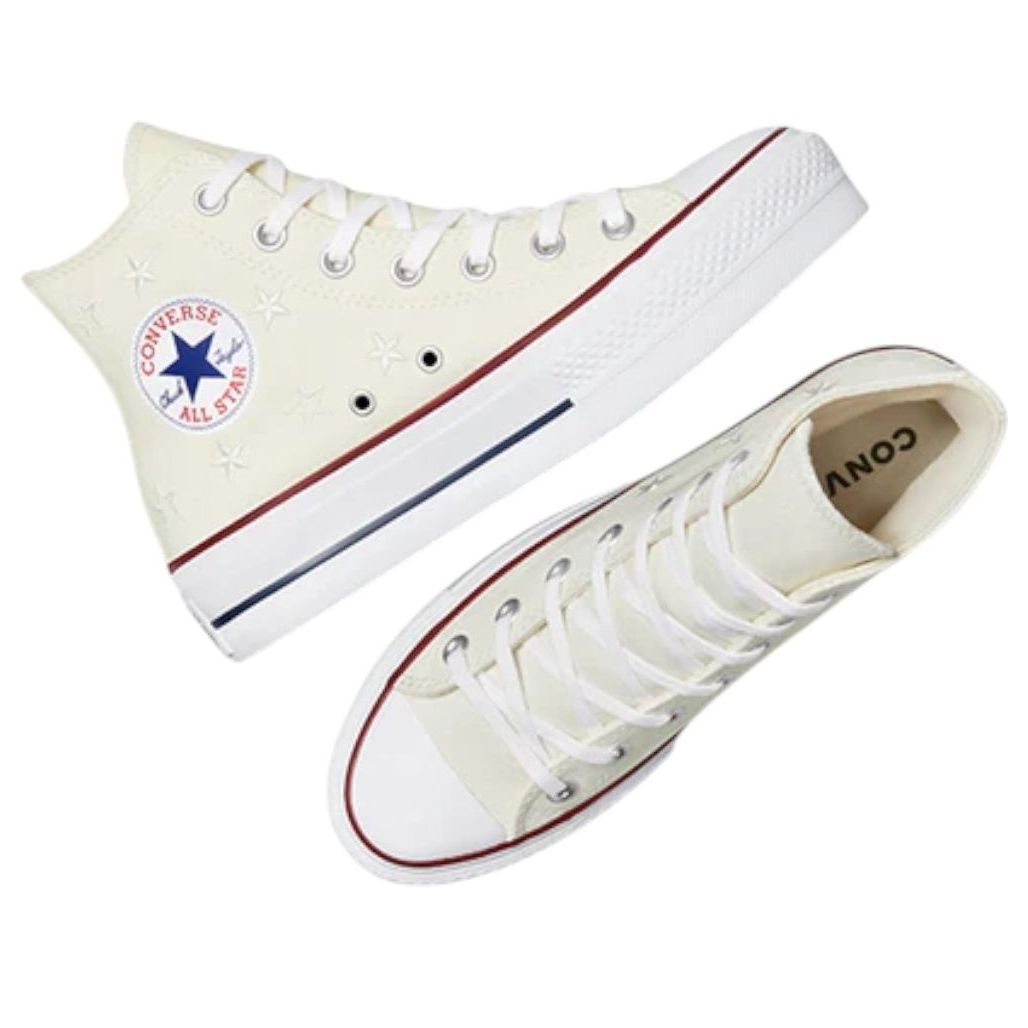 (WMNS)	Converse Chuck Taylor All Star Lift Platform Celestial 'Vintage White' A15538C