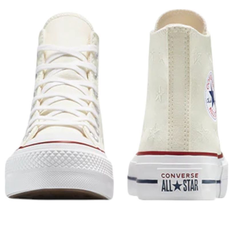 (WMNS)	Converse Chuck Taylor All Star Lift Platform Celestial 'Vintage White' A15538C