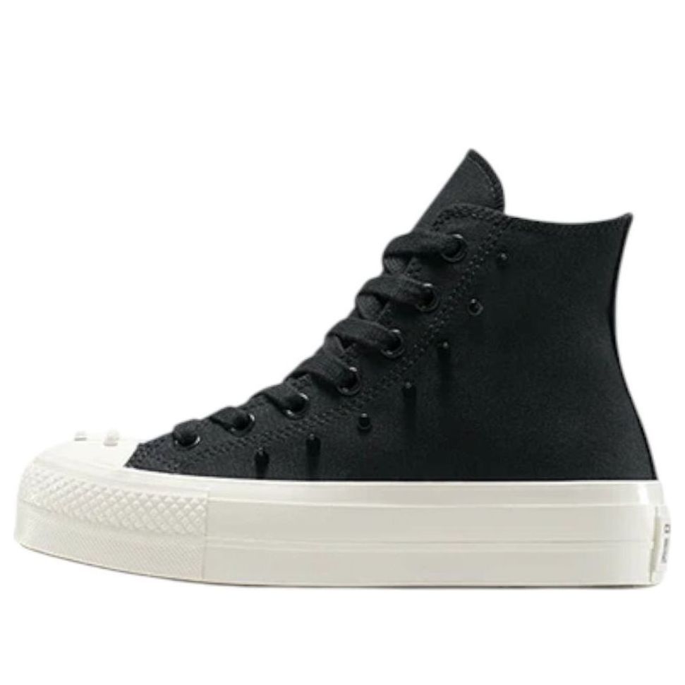 (WMNS)	Converse Chuck Taylor All Star Lift Platform Spikes 'Black Vintage White' A15540C