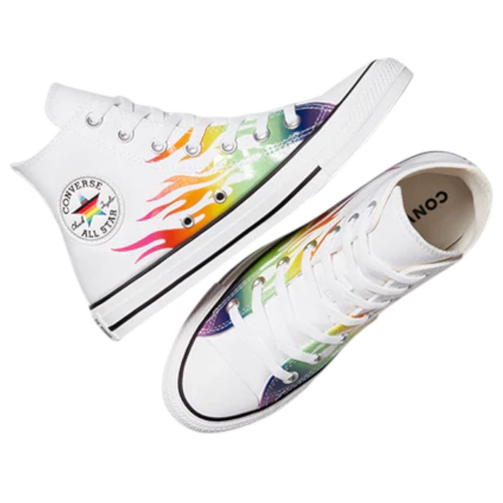 Converse Chuck Taylor All Star Pride High 'White Chaos Fuchsia' A15780C