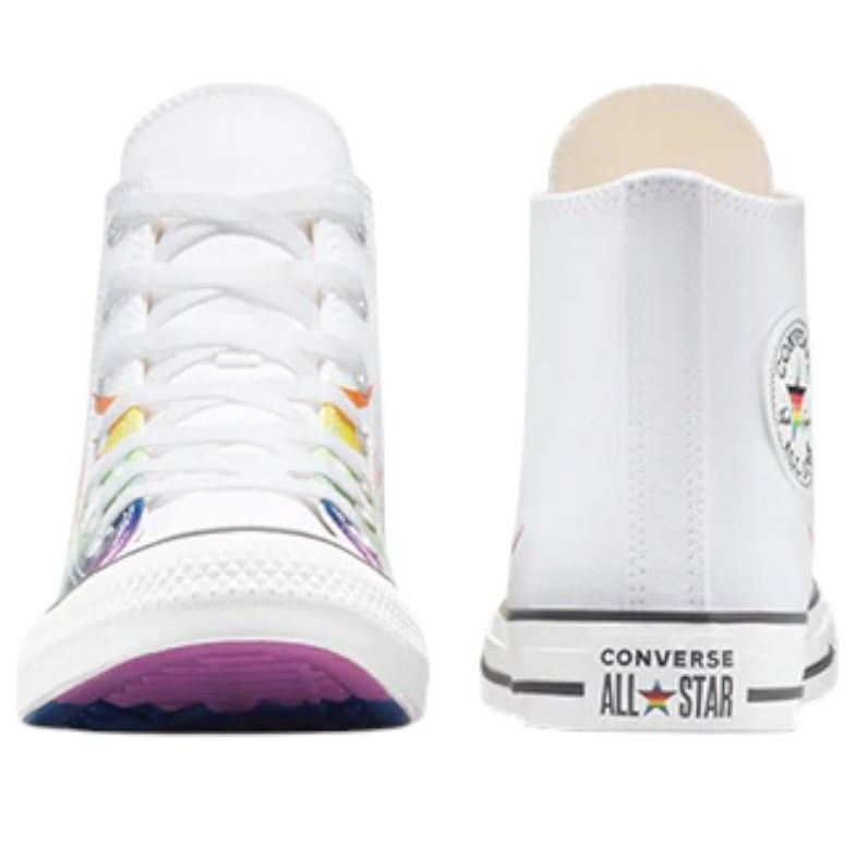Converse Chuck Taylor All Star Pride High 'White Chaos Fuchsia' A15780C