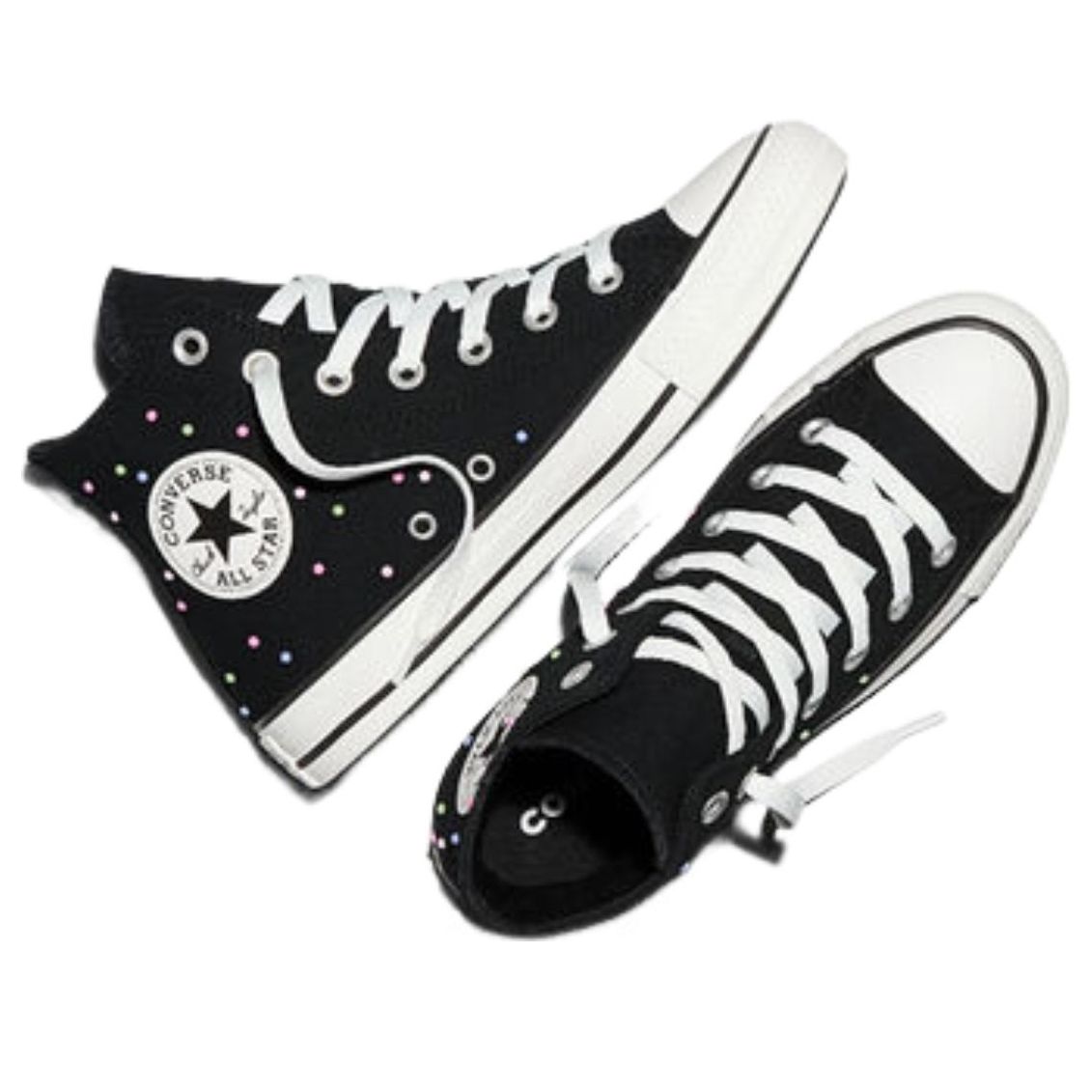 Converse Chuck Taylor All Star Mini Studs 'Black Pink Very Peri' A17869F