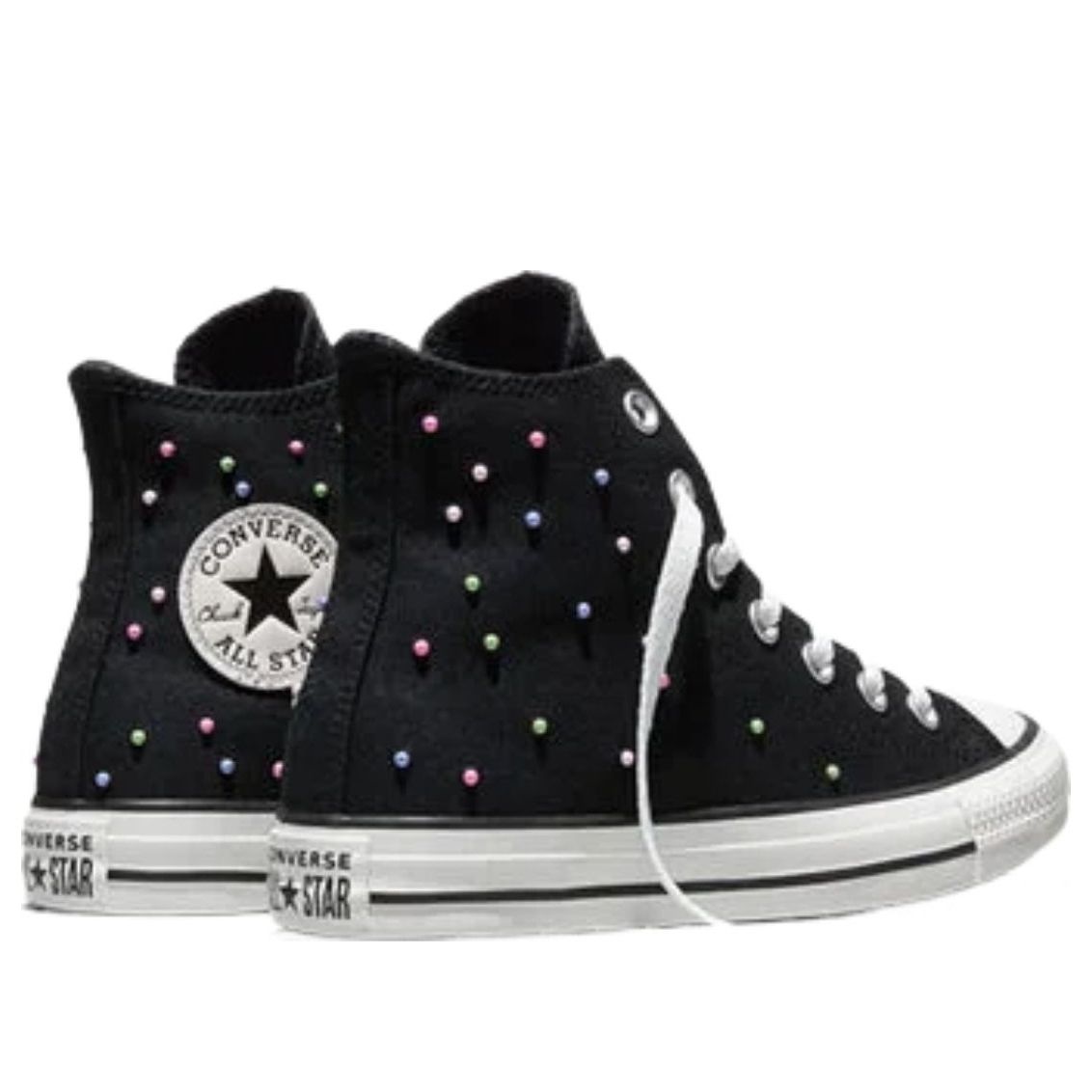 Converse Chuck Taylor All Star Mini Studs 'Black Pink Very Peri' A17869F