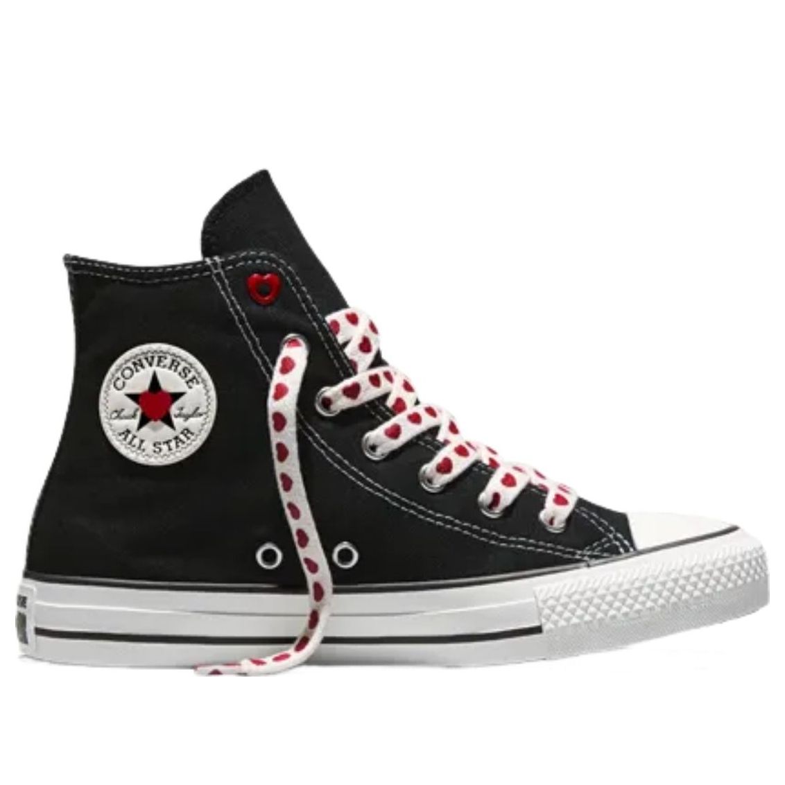 (PS) Converse Chuck Taylor All Star Hearts 'Black Vintage White' A19064C