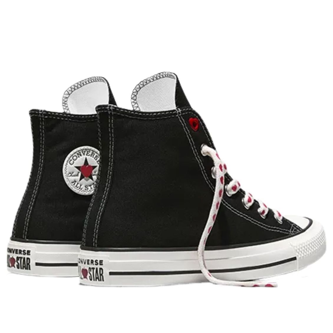 (PS) Converse Chuck Taylor All Star Hearts 'Black Vintage White' A19064C
