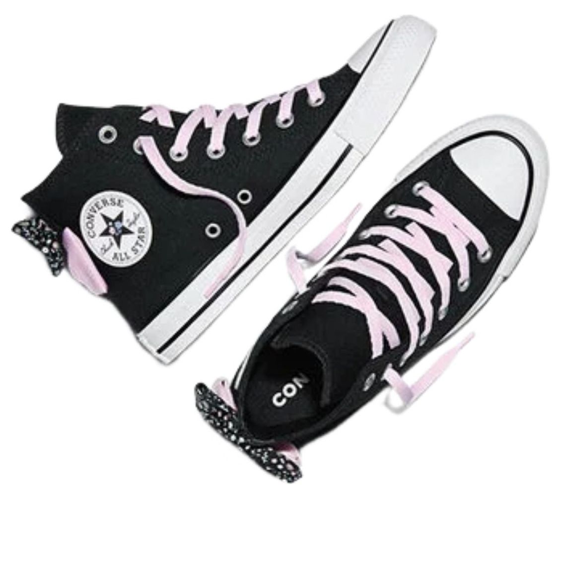 Converse Chuck Taylor All Star Floral Bow 'Black Vintage' A19824F