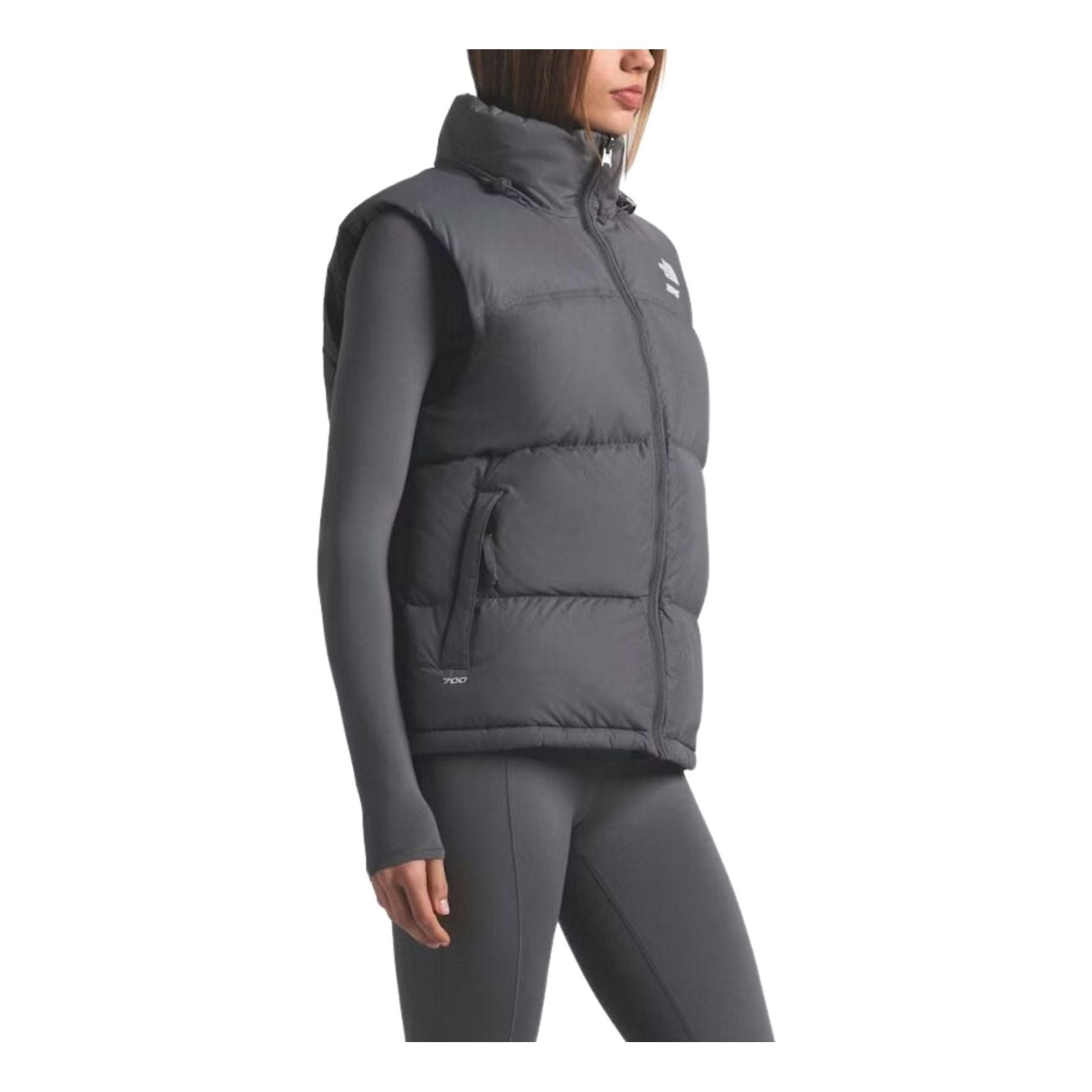 The North Face x SKIMS FW25 1996 Nuptse Vest 'Gunmetal' NF0A8JK0-T8L