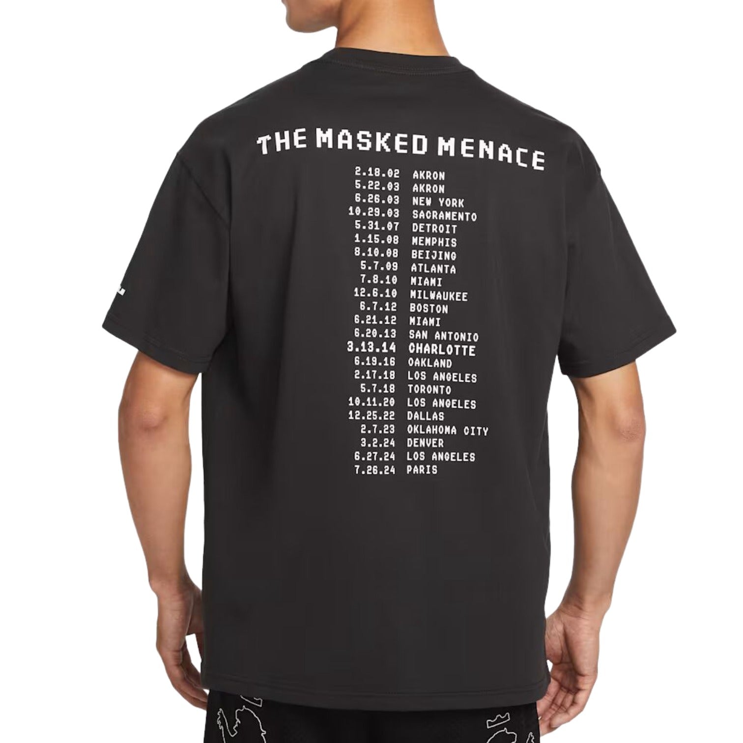 Nike LeBron T-Shirt Asia Sizing 'Masked Menace' IH8565-045