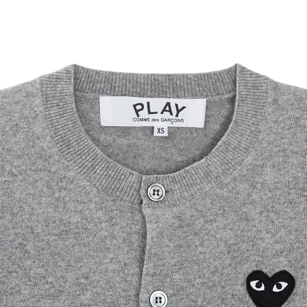 (WMNS) COMME des GARCONS PLAY FW25 Black Emblem Cardigan 'Black' AX-N023-051-2
